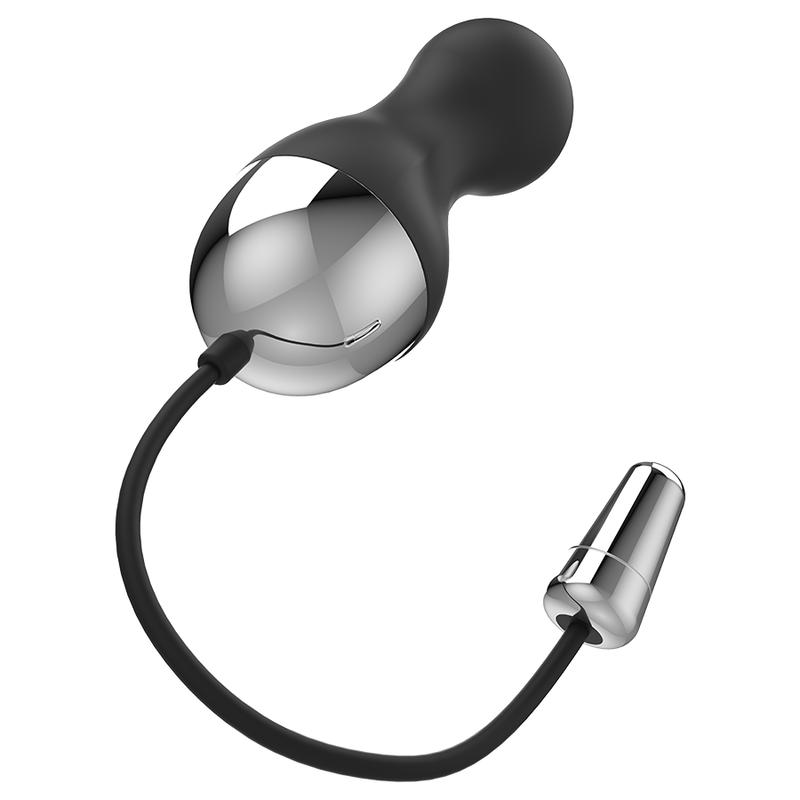 Innovative vibration system with an elegant design inspired ... Brilly Glam - Ian Vibro Balls - Black photo-6