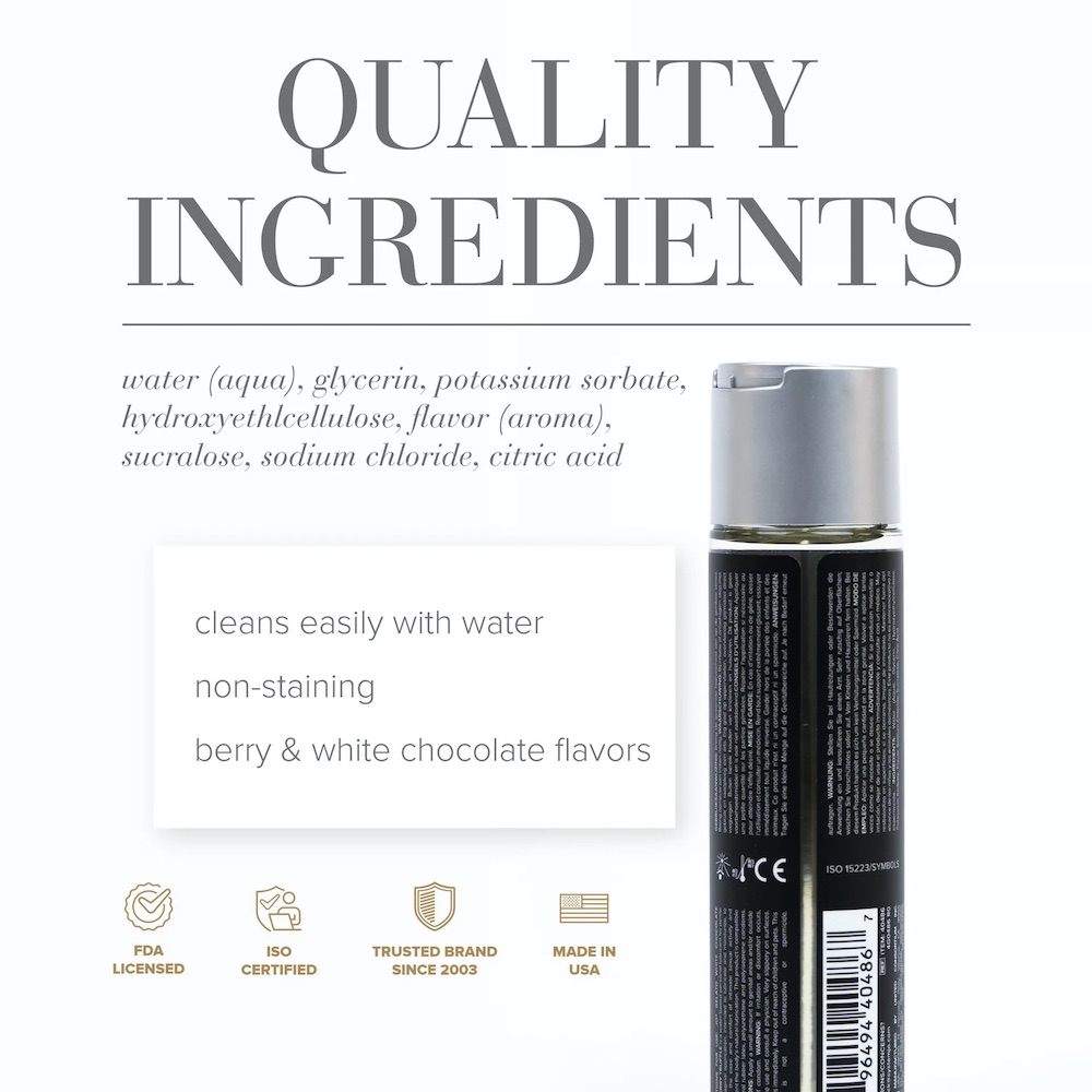 JO - Gelato White Chocolate Raspberry Lubricant - 30ml photo-2