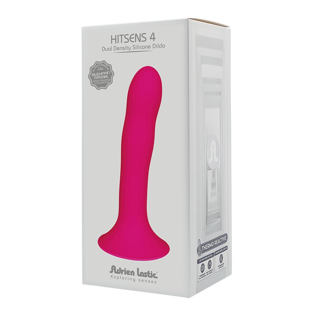 Premium dildo made of super soft Silicone with SILEXPAN dual... Adrien Lastic - 7'' Silicone Dildo - Red photo-5