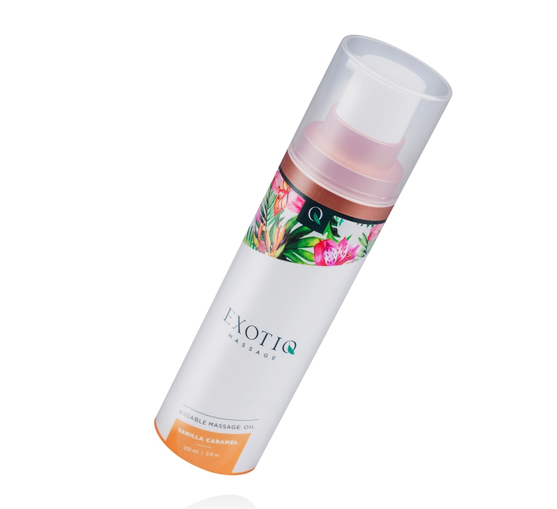 Enjoy the relaxing effect of Exotiq massage oil. This massag... Exotiq - Massage Oil Vanilla Caramel - 100ml photo-3