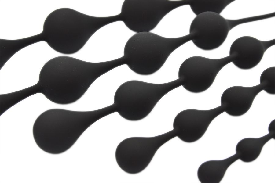 You will squirm with pleasure as you feel the drops pop out ... Mister B - Anal Drops 30mm x 4 - Black photo-10