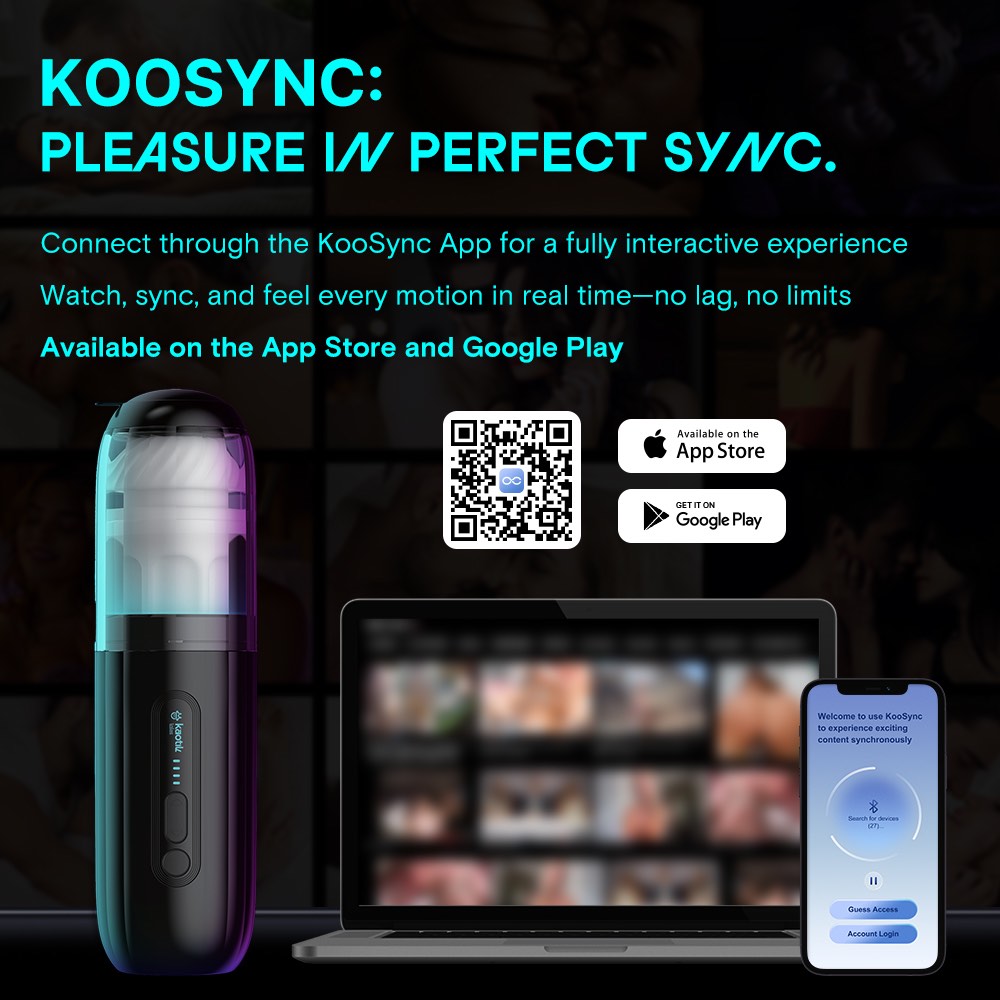 KAOTIK - The Shockwave 抽插式智能飞机杯 - 黑色 照片-17