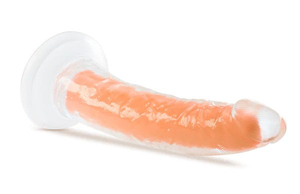 Lavo Silicone Dual Density Dildo will bring new light to yo... Neo Elite - Glow in the Dark Lavo Dildo 19cm - Neon Orange photo-5