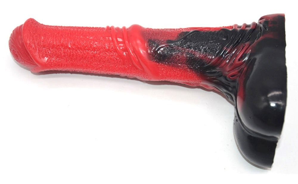 Huge horse dildo &n... FAAK - Horse Dildo - Red/Black photo-11