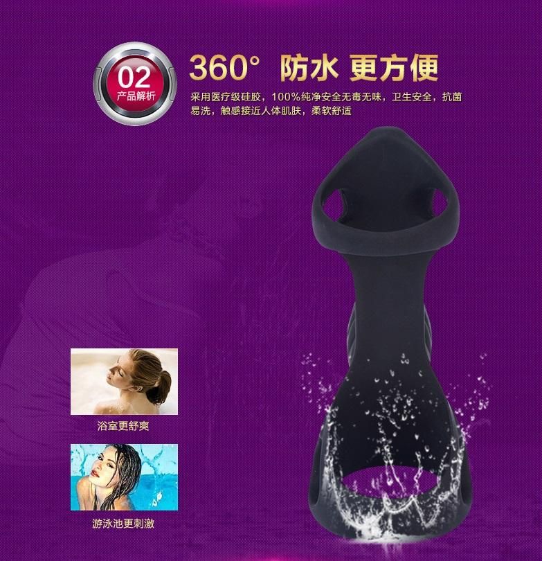 Revolutionary and powerful vibrating ring with remote contro... Adrien Lastic - Gladiator Remote Controlled Cock Ring photo-15