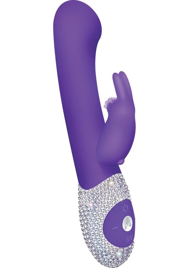 Ladies, looking for a surefire way to experience all the ple... TRC - The G-Spot Rabbit - Purple Bling photo