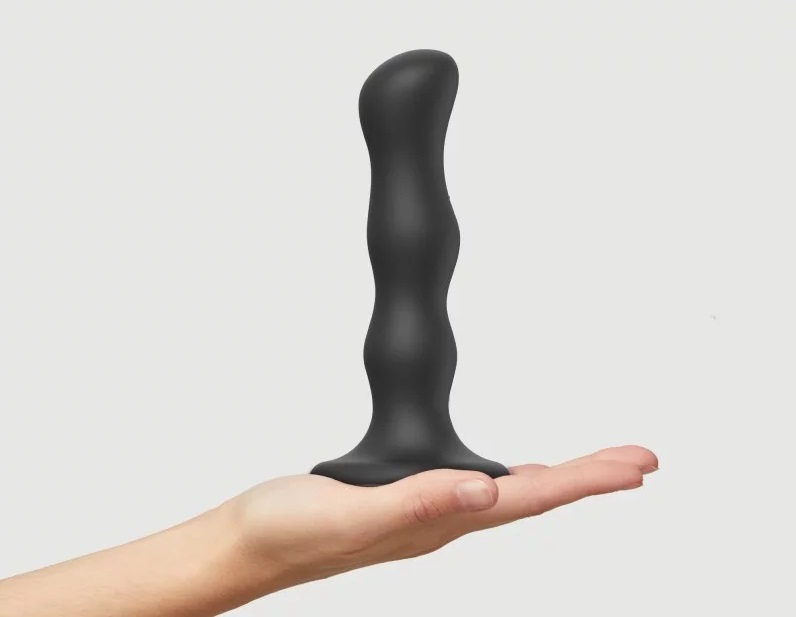 Strap-On-Me - 液體矽膠三球式假陽具 照片-3