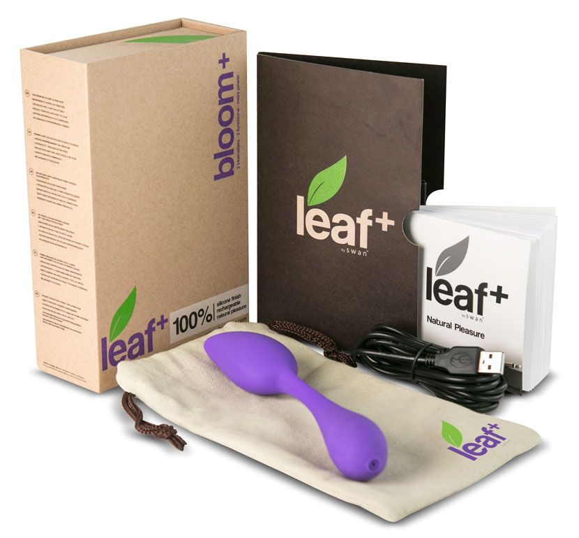 Bloom+ is a slender vibration designed for perfect targeted ... Leaf - Bloom+ - Purple photo-6