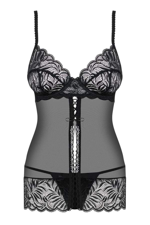 We are sure that you’ve been dreaming about something like t... Obsessive - Contica Babydoll - Black - S/M photo-8