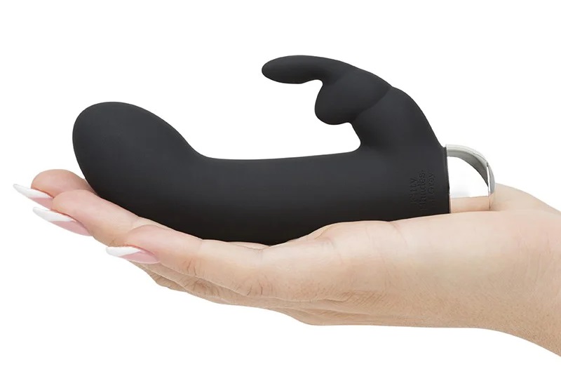 Fifty Shades of Grey - Greedy Girl Mini Rabbit Vibrator - Black photo-3