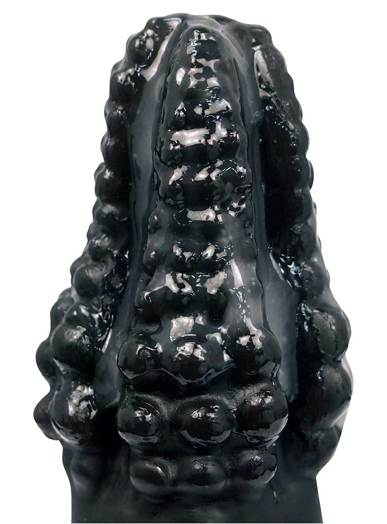 The Wa-Ni Dildo helps you if you have ever grappled with the... A-One - WA-NI Anal Dildo Standard Black photo-3