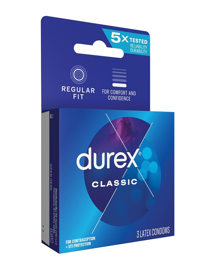 Durex - Classic Condoms 3's Pack photo-2