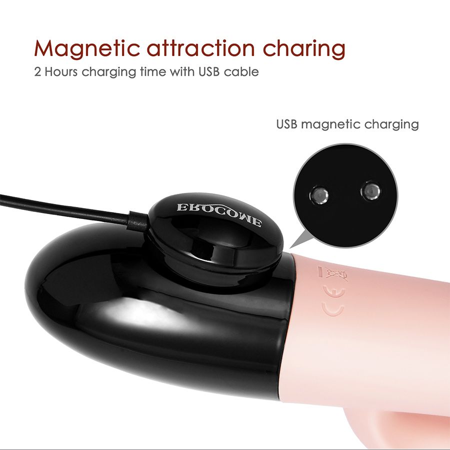 Super vibration with 8 modes - You can use 2 powerful import... Erocome - Crater Plus - Vanilla photo-8