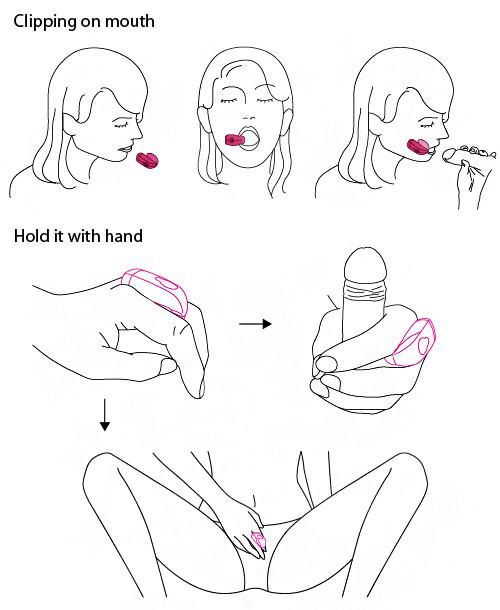 Toynary - J2S Re-chargeable Oral Vibrator - Black photo-12