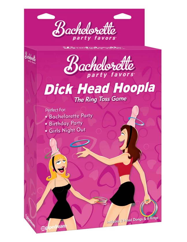 Make the girl's last night out an unforgettable one with... Pipedream - Bachelorette Party Dick Head Hoopla Ring photo-3