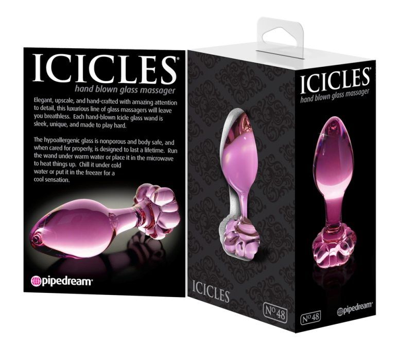 Icicles - Anal Plug No.48 - Pink photo-4