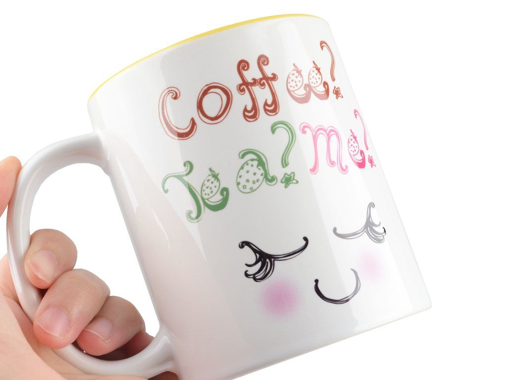 Women are always caring. So, “Coffe, Tea or ME?”. This funny... Toynary - Funny Mug - Coffee, Tea or Me? photo-3