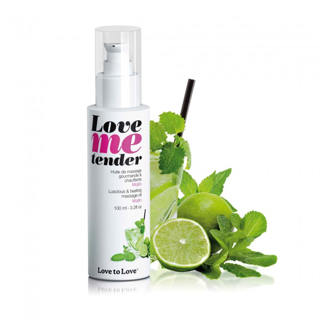 Want your skin tingle with excitement?
Sweet taste lovers wi... Love to Love - Luscious & Hot Massage Oil Mojito - 100ml photo-2
