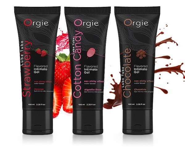 A delightful chocolate flavor and scent for increased intima... Orgie - Chocolate Lube Tube - 100ml photo-3
