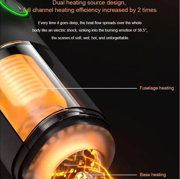 TryFun - Black Hole Pro Smart Retractable App-Controlled Masturbator photo-5