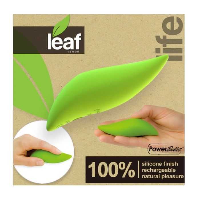 Life is to be celebrated. With its simple, subtle contours a... Leaf - Life - Green photo-9