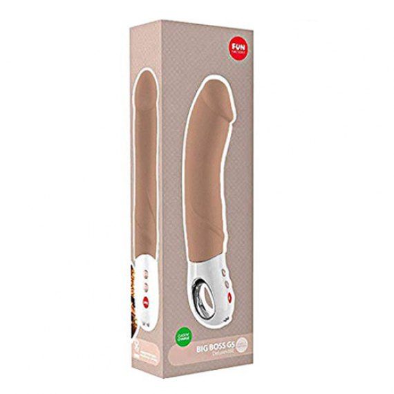 BIG BOSS is a vibrator for all those who like it big. Especi... Fun Factory - Vibe Big Boss G5 - Caramel photo-5