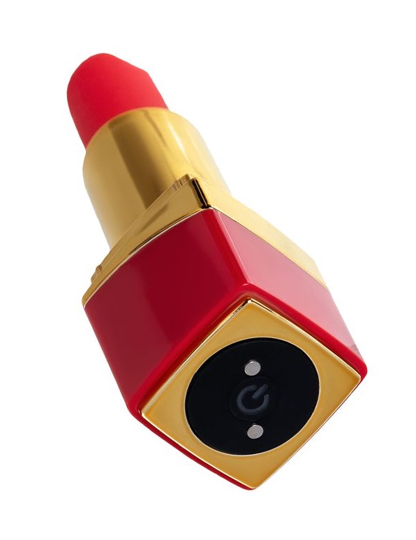 Not every lipstick in a lady's purse is able to give rea... Flovetta - Pansies Lipstick Vibrator - Red photo-7