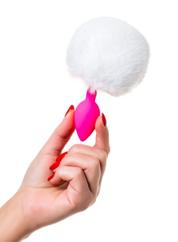 Sweet bunny is the night decoration and a reason to play. A ... ToDo - Sweet Bunny Anal Plug - White photo-2