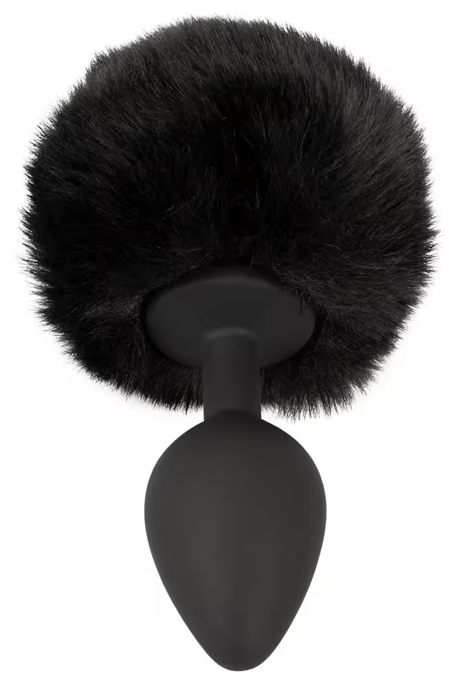 The fluffy tail plug for your butt size M by You2Toys has a ... You2Toys - Fluffy Tail Plug M - Black photo-6