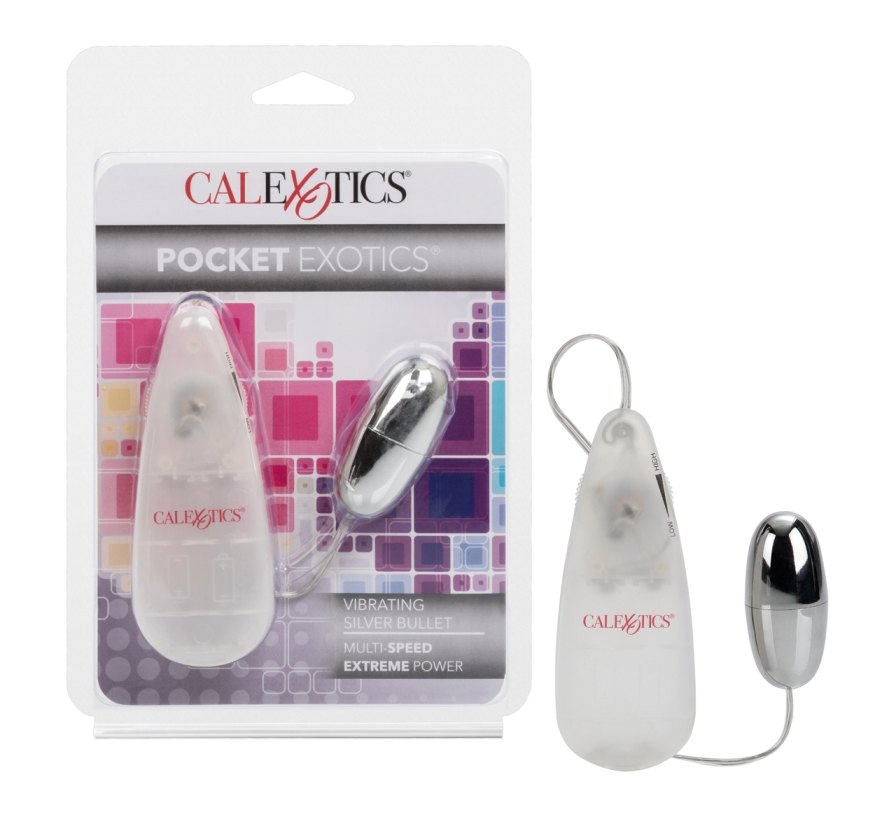 CEN - Pocket Exotics Vibro Bullet - Silver photo-3