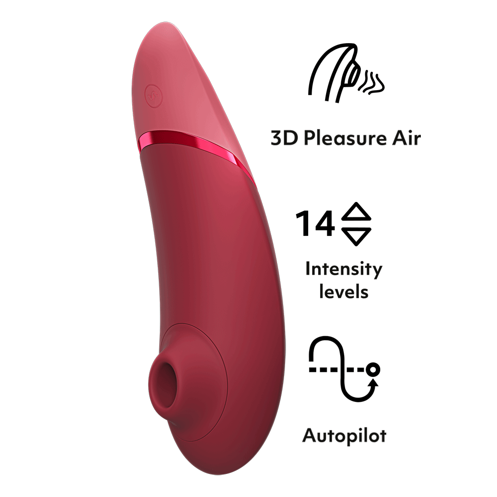 Womanizer - Next 3D Pleasure Air Stimulator - Bordeaux