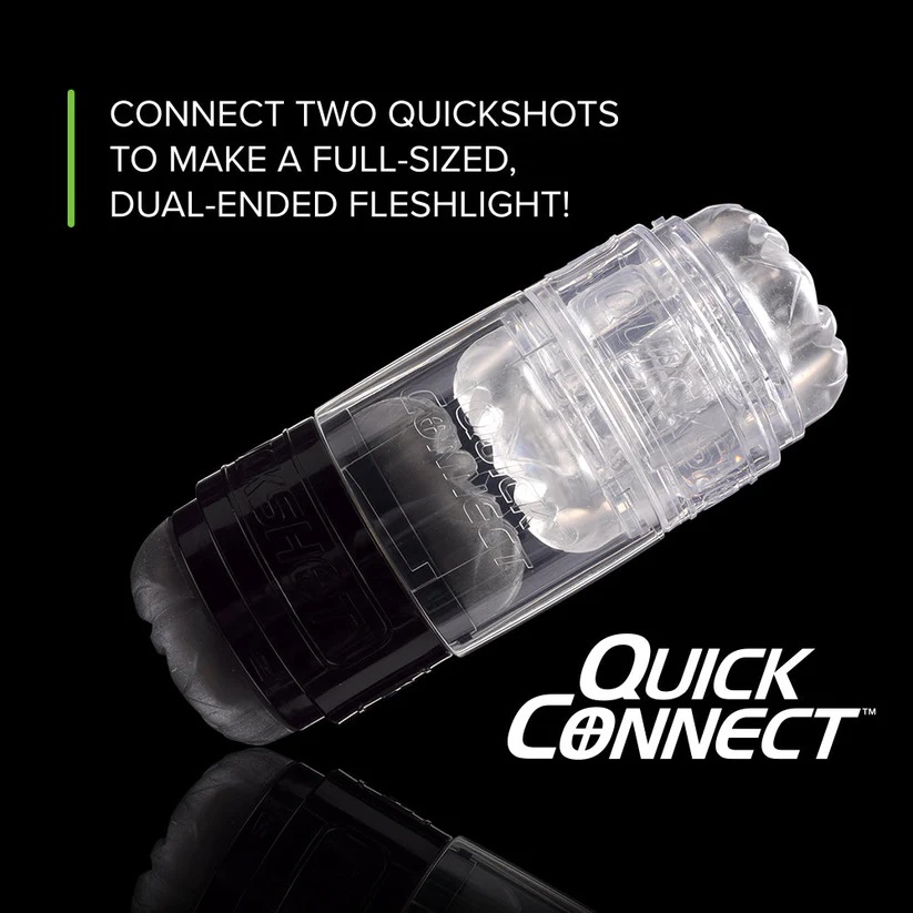 Upgrade your Quickshot experience by connecting two Quicksho... Fleshlight - Quickshot Connect Adapter photo-5