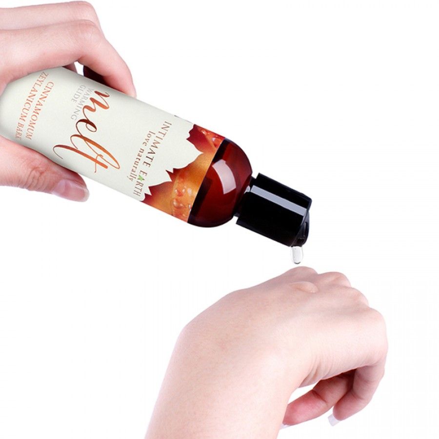 Intimate Earth Love Naturally! Melt Warming Lubricant A Warm... Intimate Earth - Melt Warming Glide - 120ml photo-5