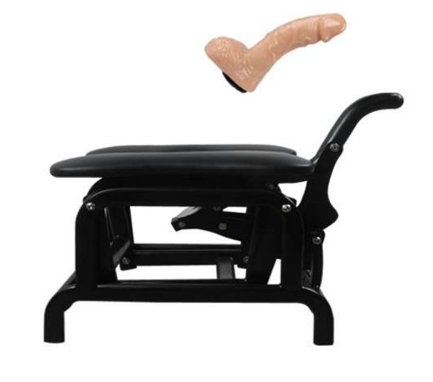 Allwell - Rocking Chair with Dildo - Black photo