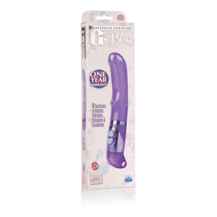 Intensify your orgasmic experiences with the Platinum Editio... CEN - Platinum Edition G-Bliss Vibrator - Purple photo-7