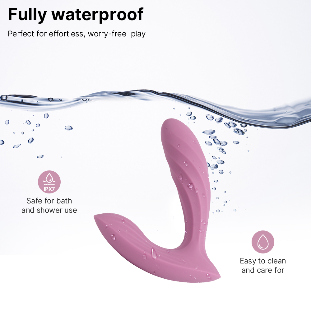 SVAKOM - Erica Plus APP控制穿戴式震动器 - 浪漫玫瑰 照片-8