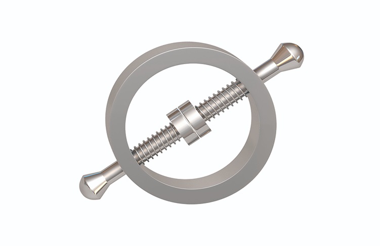 Chisa - Spring Metal Nipple Clamps - Silver photo-2