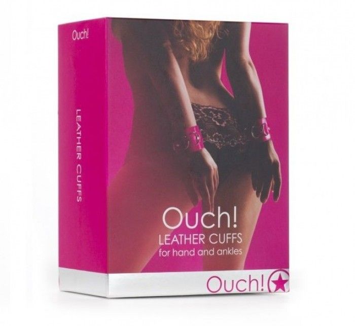 Looking for a cuff that can do it all and made to play hard?... Shots - Leather Cuffs - Pink photo-3