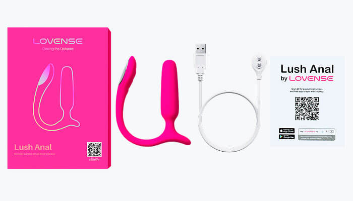 Lovense - Lush 可APP控后庭震动器 - 粉色 照片-7