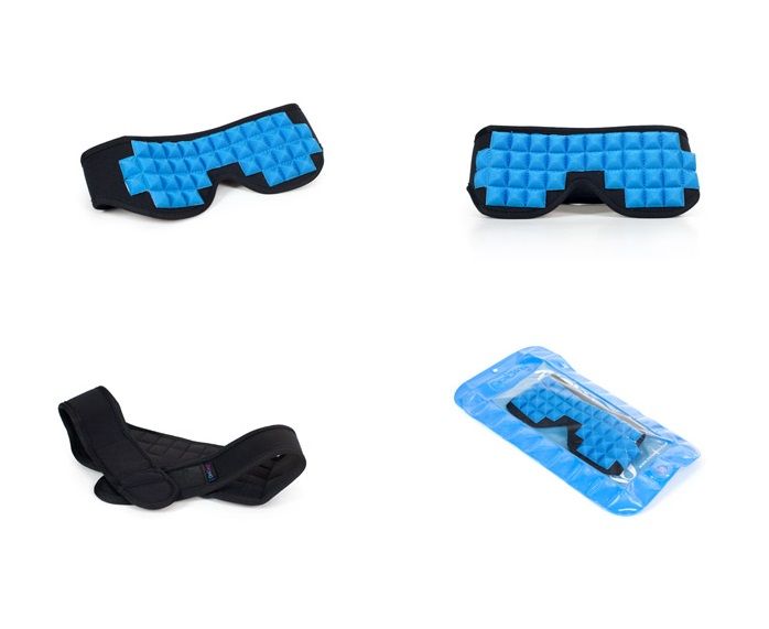 Slip on this blindfold and play out your most secret fantasi... PicoBong - See No Evil Blindfold - Blue photo-5