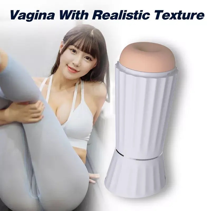 8 Kinds of vibration
5 Kinds of suction
Interactive Voice
R... Secwell - Vibro Masturbator w Voice - White photo-4