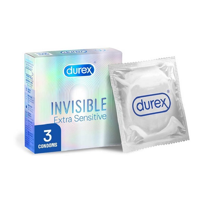 Durex - Invisible Extra Sensitive 3's pack
