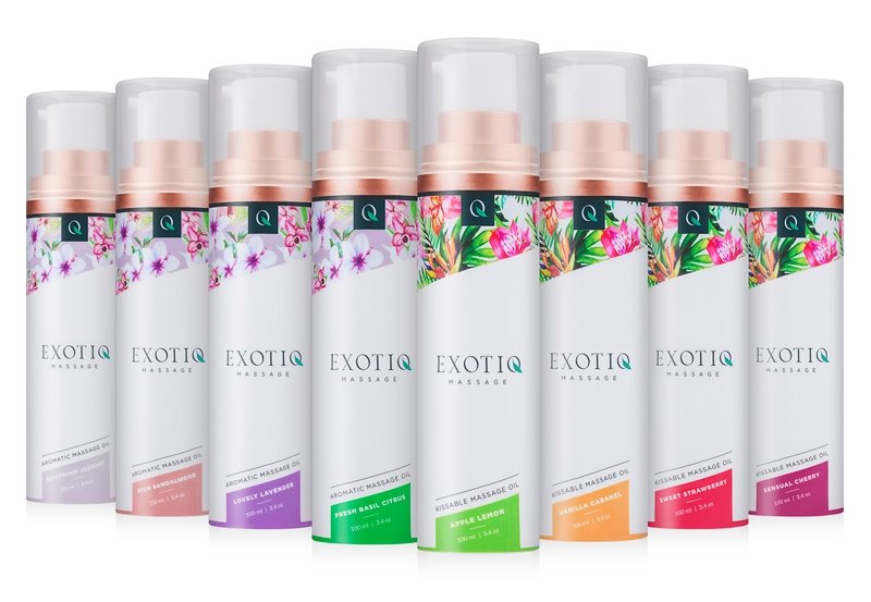 Enjoy the relaxing effect of Exotiq massage oil. This massag... Exotiq - Massage Oil Sensual Cherry - 100ml photo-5