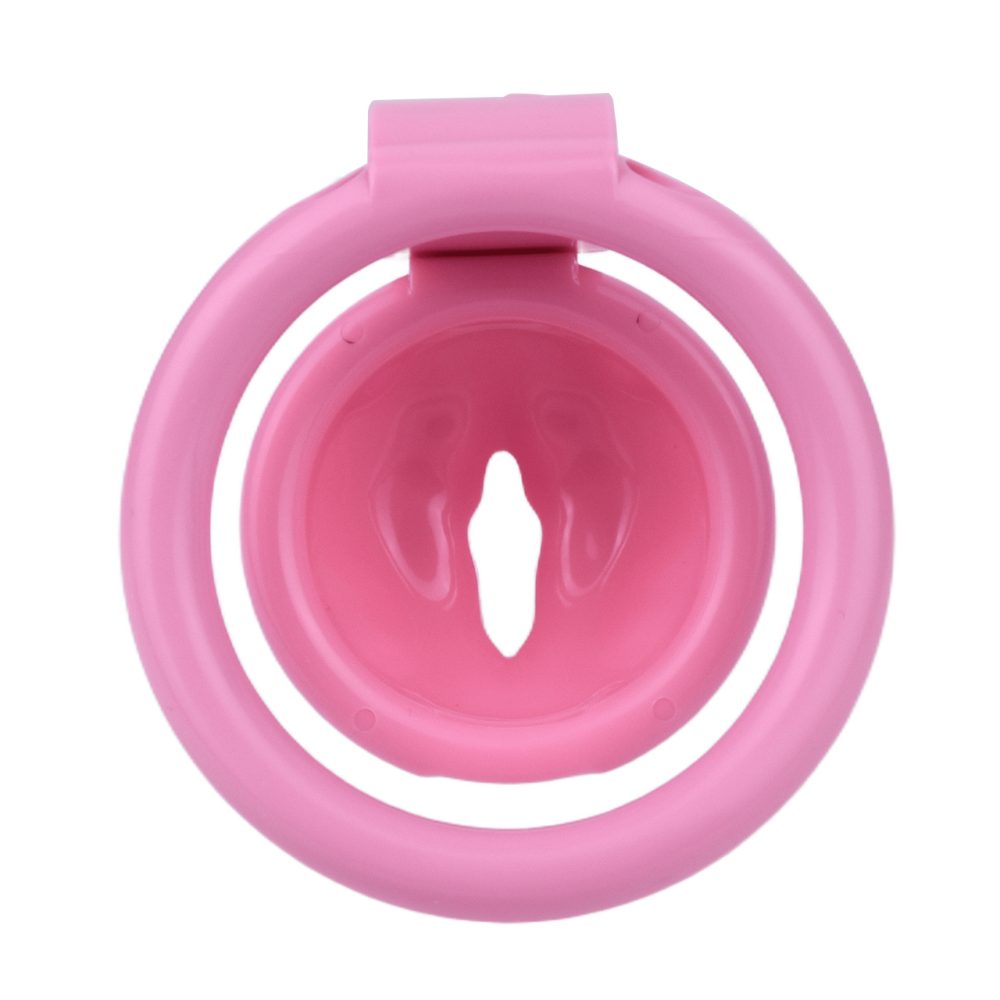 Material: Resin
Cage high: 21mm  ... FAAK - Resin Pussy Chastity Cage - Pink photo-8