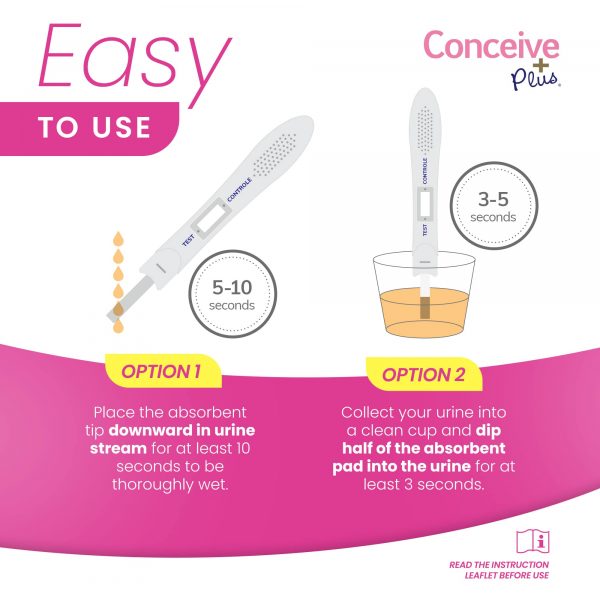Conceive Plus - Pregnancy Test 2's Pack photo-2