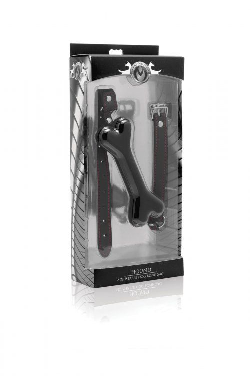 Master Series - Hound Dog Bone Gag - Black photo-4