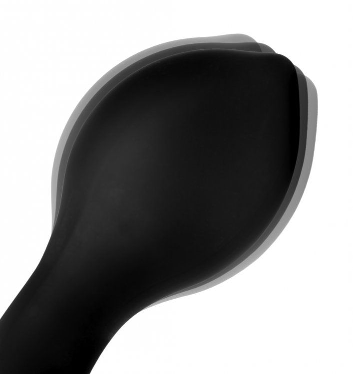 Enjoy the filling sensation of the fully inflated prostate s... Prostatic Play - P-Swell 12x Inflatable Prostate Stimulator - Black photo-4