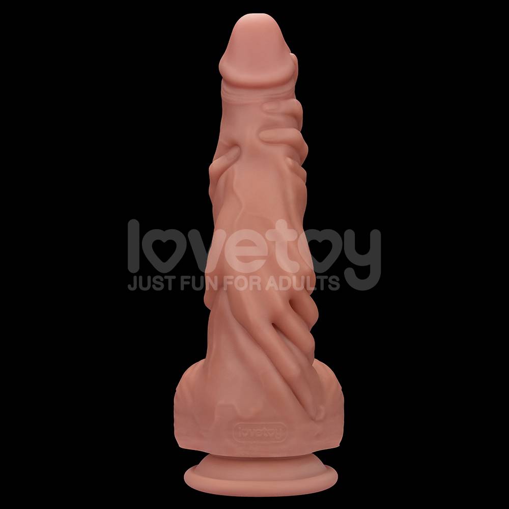 Lovetoy - 10.5" 握住阴茎大码 - 肉色 照片-6