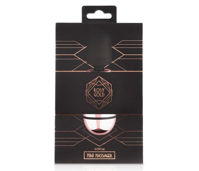 If a wand massager is too large and intense for you, then th... Rosy Gold - Nouveau Mini Massager - Pink photo-12