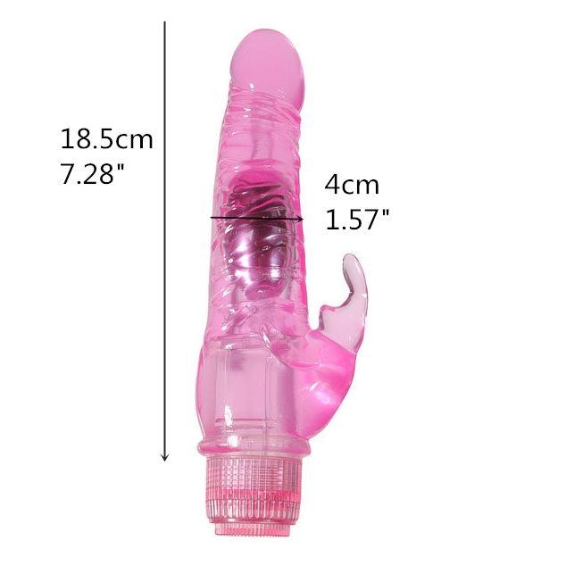 02 Vibrators are devices for the body and skin, to stimulate... Aphrodisia - Climbing Rabbit Crystal Vibe - Purple photo-6
